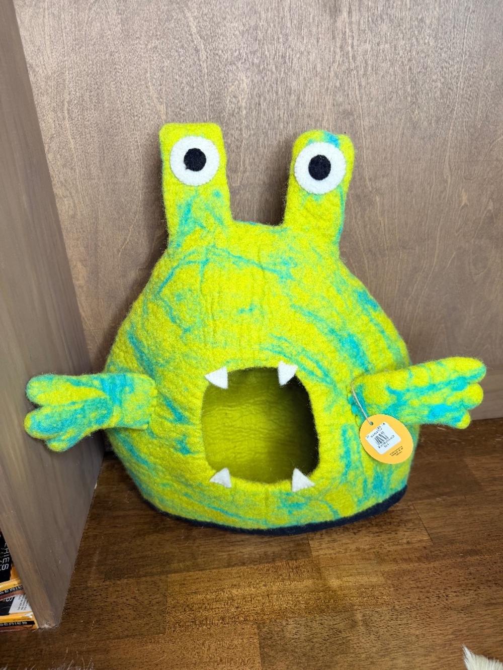 New West Elm Felt Monster Candy Bowl